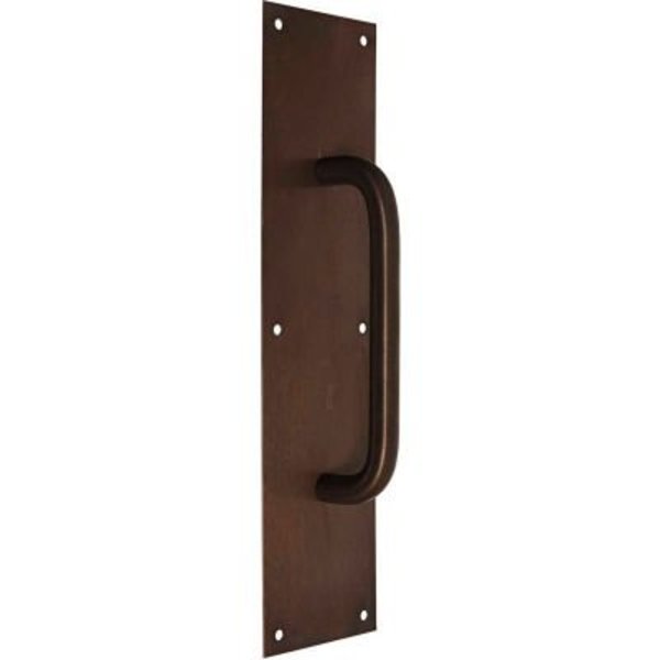 Yale Commercial Rockwood Pull Plate, 8"L x 16"H x 3/4, Oxidized Satin Bronze, 8" CTC 85753